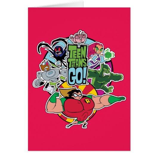 Teen Titans Go! | Team Group Graphic (Front)