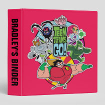 Teen Titans Go! | Team Group Graphic Binder