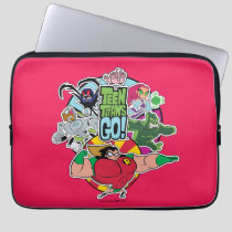 Teen Titans Go! | Team Group Graphic Laptop Sleeve