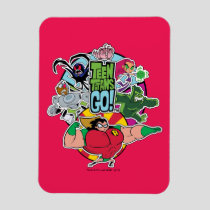 Teen Titans Go! | Team Group Graphic Magnet
