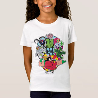 Teen Titans Go! | Team Group Graphic T-Shirt