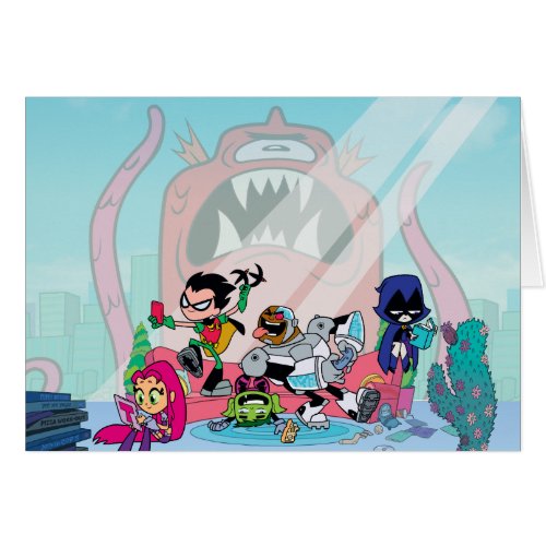 Teen Titans Go  Tentacled Monster Approaches