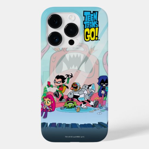 Teen Titans Go  Tentacled Monster Approaches Case_Mate iPhone 14 Pro Case