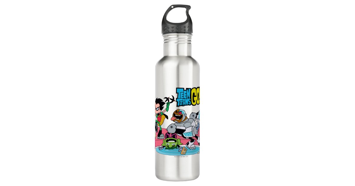 Teen Titans Go!, Tentacled Monster Approaches Stainless Steel Water Bottle