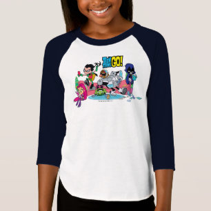 Teen Titans Go! Tentacled Monster Approaches T-Shirt