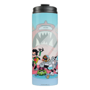 Teen Titans Go!   Tentacled Monster Approaches Thermal Tumbler