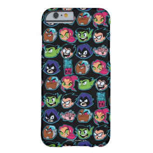 Teen Titans Go!   Titans Head Pattern Barely There iPhone 6 Case