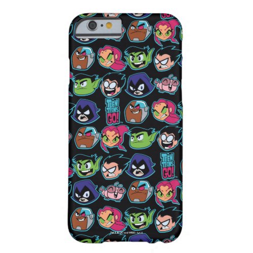 Teen Titans Go  Titans Head Pattern Barely There iPhone 6 Case