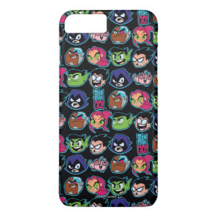 Teen Titans Go! Titans Head Pattern iPhone 8 Plus/7 Plus Case