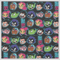 Teen Titans Go! | Titans Head Pattern Fabric
