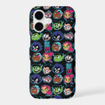 Teen Titans Go! | Titans Head Pattern iPhone 17 Case