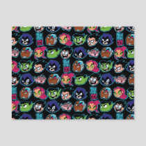 Teen Titans Go! | Titans Head Pattern Postcard