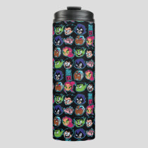 Teen Titans Go! | Titans Head Pattern Thermal Tumbler