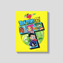Teen Titans Go! | Titans Tower Collage Canvas Print