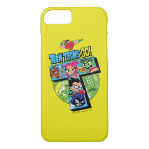 Teen Titans Go! Titans Tower Collage iPhone 8/7 Case