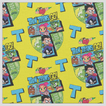 Teen Titans Go! | Titans Tower Collage Fabric