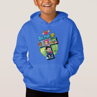 Teen Titans Go! | Titans Tower Collage Hoodie