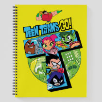 Teen Titans Go! | Titans Tower Collage Notebook