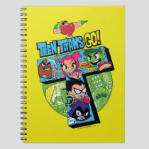 Teen Titans Go! | Titans Tower Collage Notebook