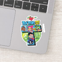 Teen Titans Go! | Titans Tower Collage Sticker