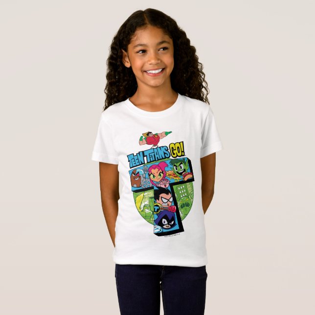 Teen Titans Go! | Titans Tower Collage T-Shirt | Zazzle