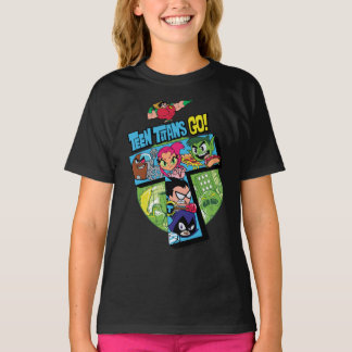 Teen Titans Go! | Titans Tower Collage T-Shirt
