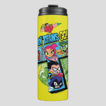 Teen Titans Go! | Titans Tower Collage Thermal Tumbler