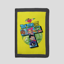 Teen Titans Go! | Titans Tower Collage Tri-fold Wallet