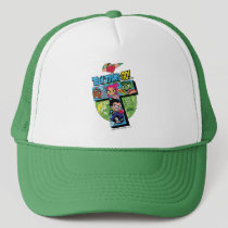 Teen Titans Go! | Titans Tower Collage Trucker Hat