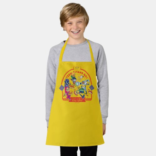 Teen Titans Go To Go Apron