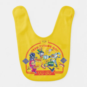 Teen Titans Go! To Go Baby Bib