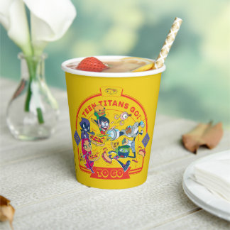 Teen Titans Go! To Go Paper Cups