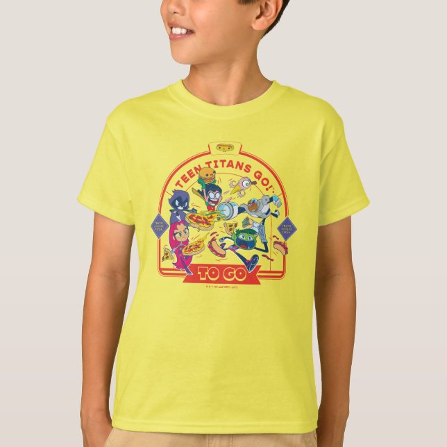Teen Titans Go! To Go T-Shirt (Front)