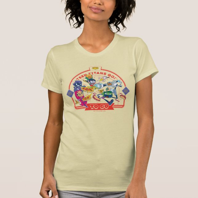 Teen Titans Go! To Go T-Shirt (Front)