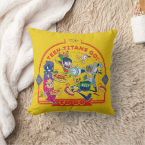 Teen Titans Go! To Go Throw Pillow