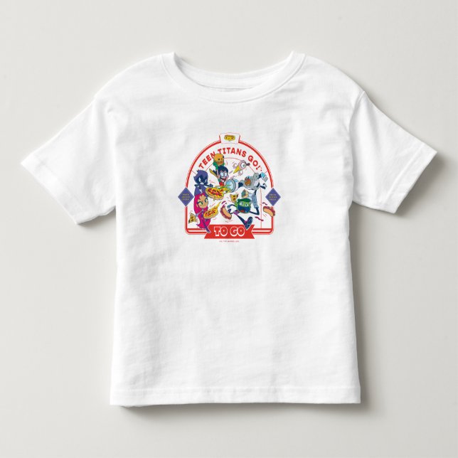 Teen Titans Go! To Go Toddler T-shirt (Front)