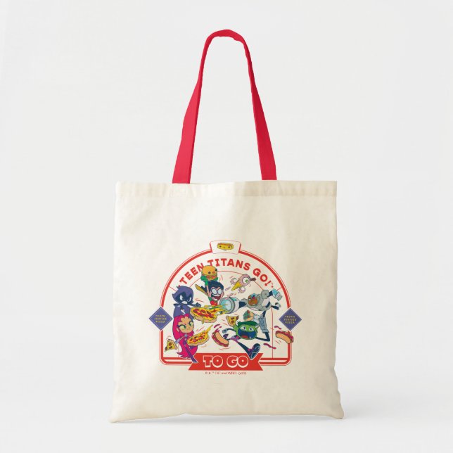 Teen Titans Go! To Go Tote Bag (Front)