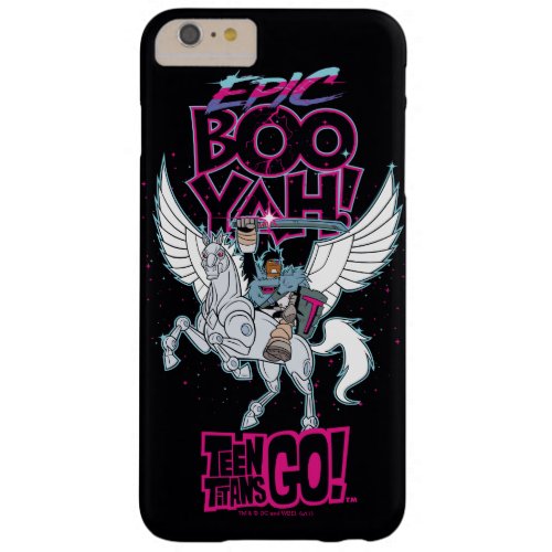 Teen Titans Go  Warrior Cyborg Riding Pegasus Barely There iPhone 6 Plus Case