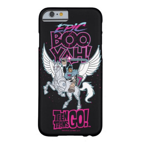 Teen Titans Go  Warrior Cyborg Riding Pegasus Barely There iPhone 6 Case