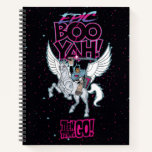 Teen Titans Go! | Warrior Cyborg Riding Pegasus Notebook