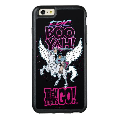Teen Titans Go  Warrior Cyborg Riding Pegasus OtterBox iPhone 66s Plus Case