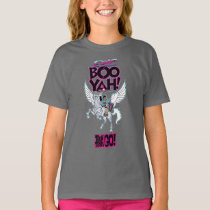 Teen Titans Go!   Warrior Cyborg Riding Pegasus T-Shirt