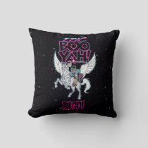 Teen Titans Go! | Warrior Cyborg Riding Pegasus Throw Pillow
