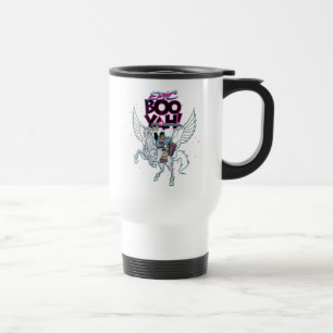 Teen Titans Go! Warrior Cyborg Riding Pegasus Travel Mug