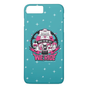 Teen Titans Go! "We Ride" Retro Moto Graphic iPhone 8 Plus/7 Plus Case