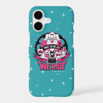 Teen Titans Go! | "We Ride" Retro Moto Graphic iPhone 17 Case