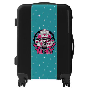 Teen Titans Go!   "We Ride" Retro Moto Graphic Luggage