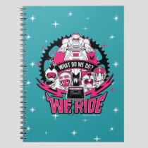 Teen Titans Go! | "We Ride" Retro Moto Graphic Notebook