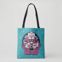 Teen Titans Go! | "We Ride" Retro Moto Graphic Tote Bag