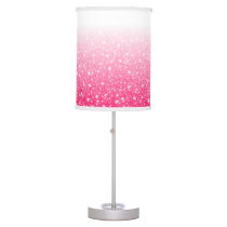 Teen Tween Girls Sparkly Pink Glitter Ombre Table Lamp Teen Tween Girls Sparkly Pink Glitter Ombre Table Lamp